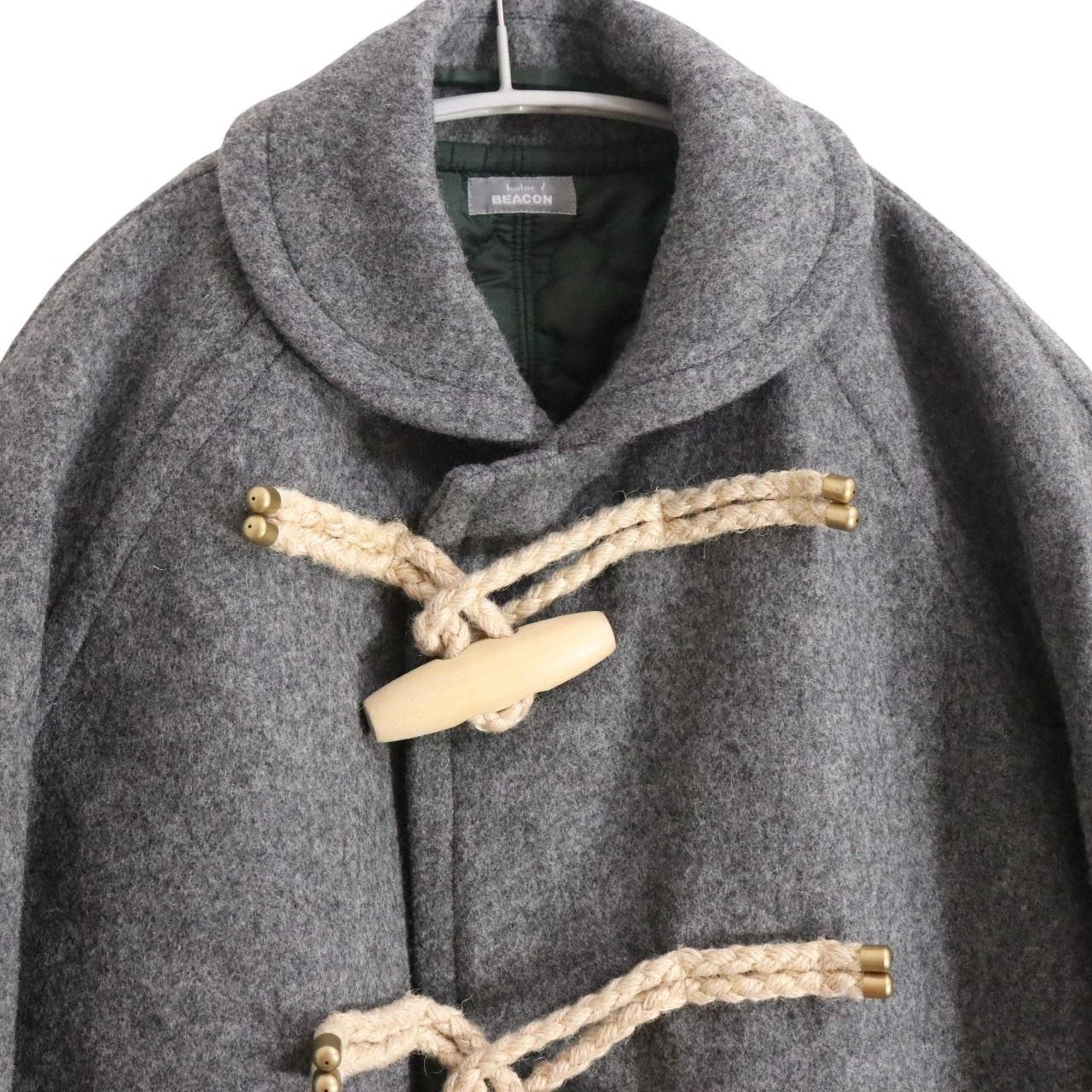 kolor/BEACON(カラービーコン) 24AW Short Duffle Coat