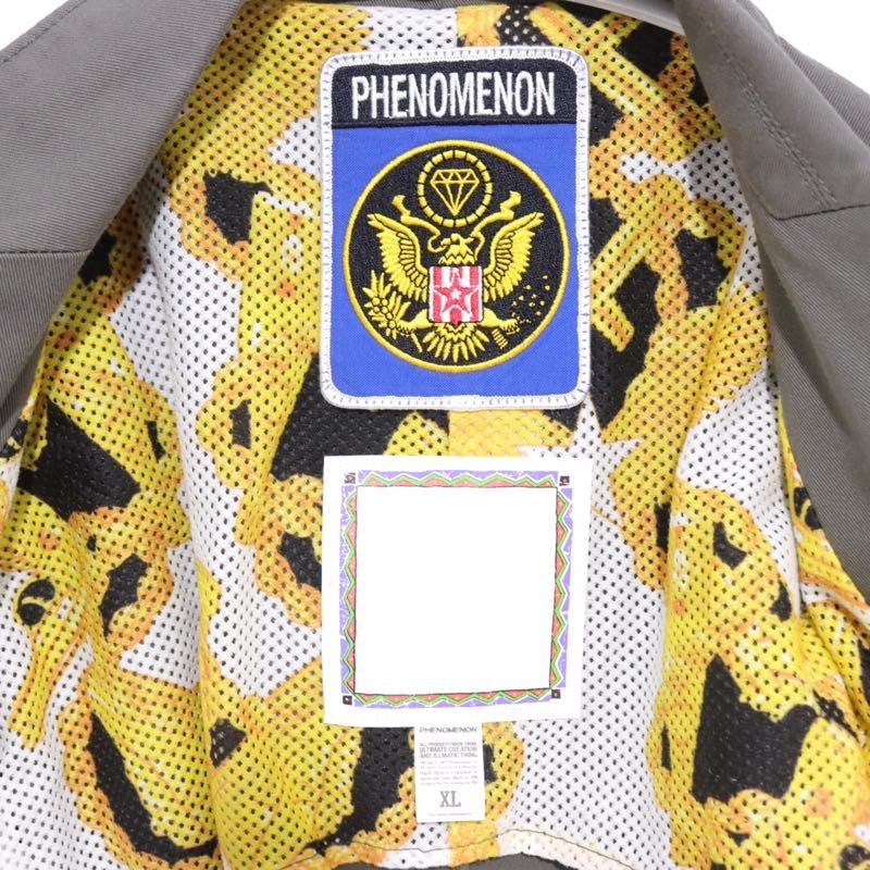 PHENOMENON | Peak Lapel Cotton Jacket "Gold Button" (ILLJKT-047)