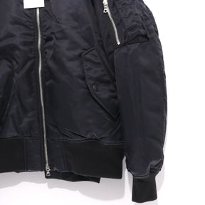 uniform experiment 25AW | Reversible MA-1 "Black" (UE-252038)