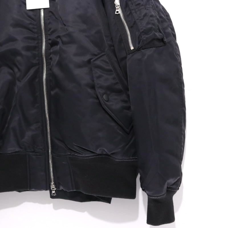 uniform experiment 25AW | Reversible MA-1 "Black" (UE-252038)