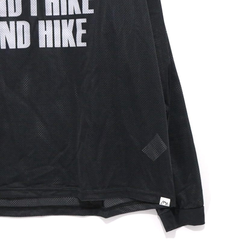 CMF OUTDOOR GARMENT 2024AW | QUICK DRY MESH TEE L/S PT "Black" (CMF2402-C11)