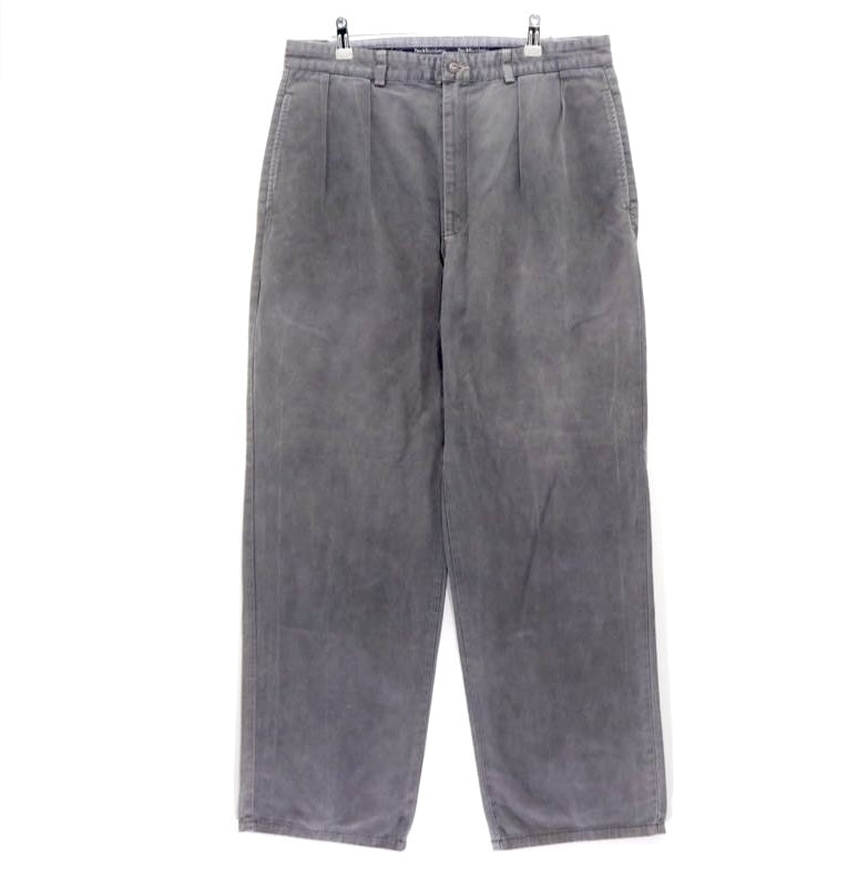 Polo Ralph Lauren 90s | ANDREW PANT 2-Tuck Slacks "Grey"