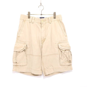 00s POLO RALPH LAUREN | Cargo Short Pants "Beige/Cotton Twill"