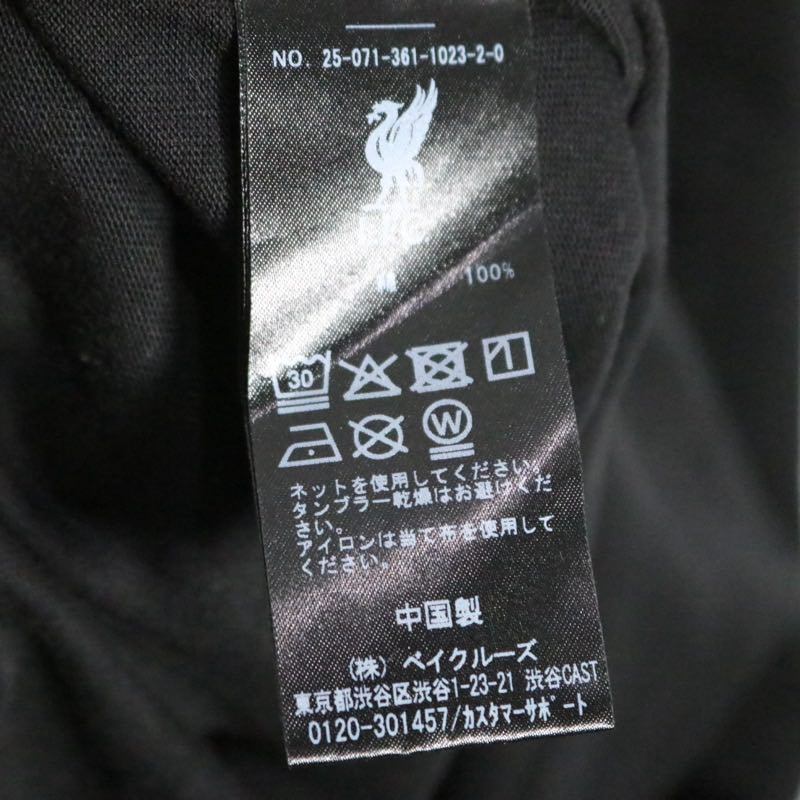 LIVERPOOL FC | Wataru Endo No.3 Back Print S/S Tee "BLACK"