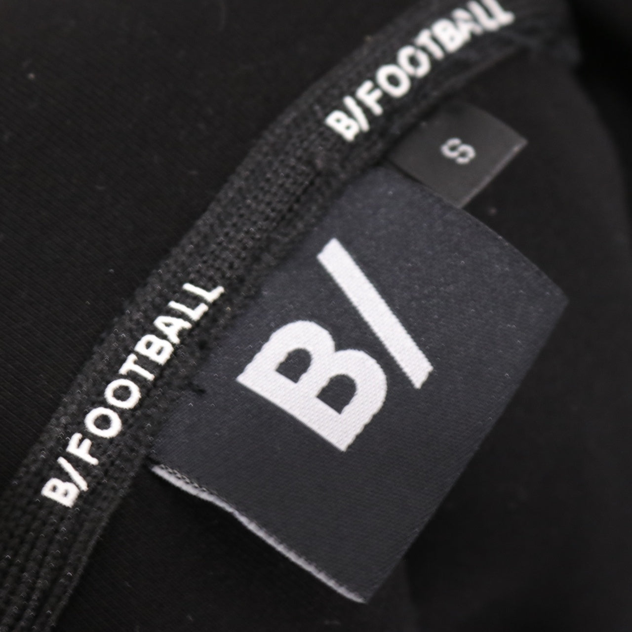B/ | Zip Side Bonding Sweat Hoodie "Black"