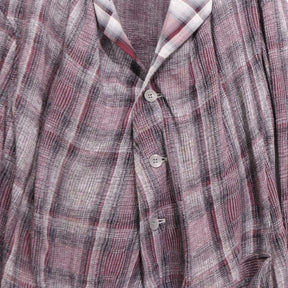 MIHARAYASUHIRO 17SS | Flannel Check Long Shirt Coat (71091178)