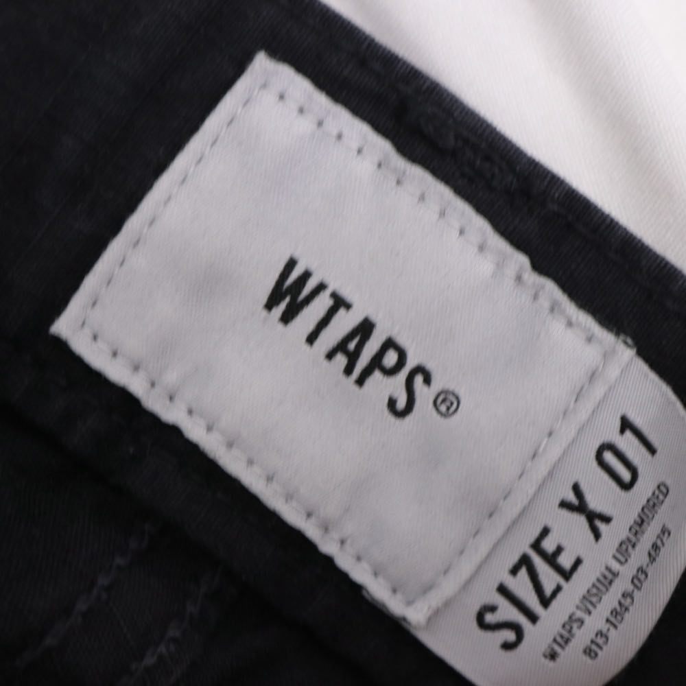 WTAPS 25SS | WTAPS MILT9602 / TROUSERS / COTTON. RIPSTOP "Black" (251WVDT-PTM02)