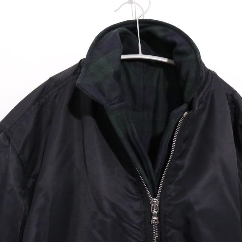 uniform experiment 25AW | Reversible MA-1 "Black" (UE-252038)