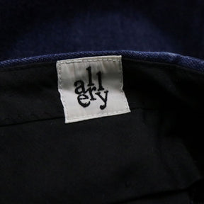 allery(アレリ―) for 417 EDIFICE 23ss 2 Tuck Denim Slacks