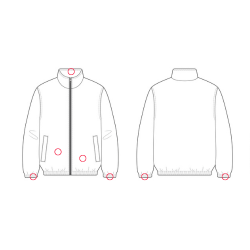 60s 70s vintage Cowichan sweater Hunting pattern