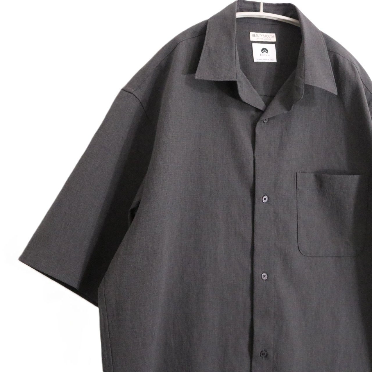 BEAUTY&YOUTH UNITED ARROWS(ビューティーアンドユース ユナイテッドアローズ)KOMATSU PACK トロピカル レギュラー シャツ