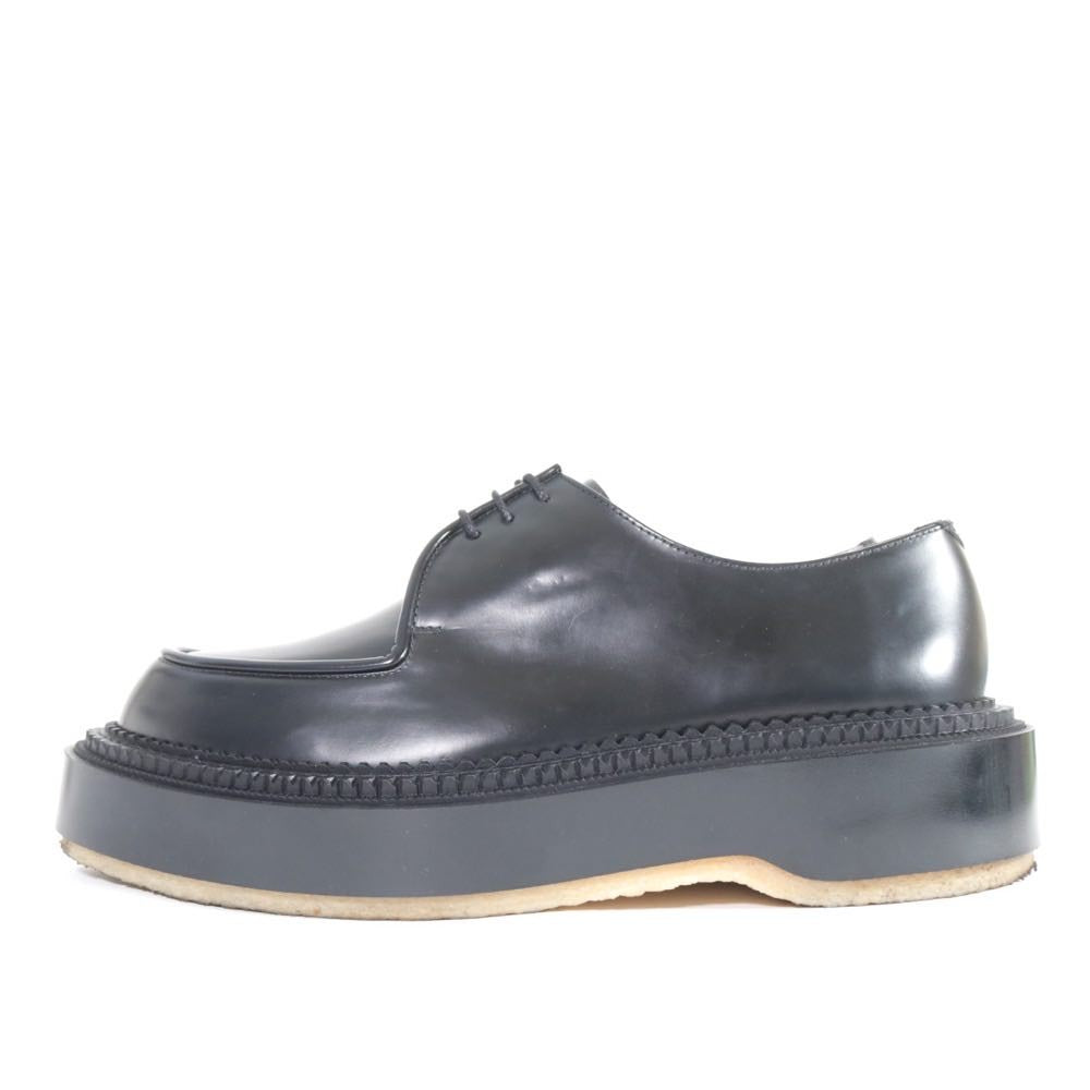 UNDERCOVER x ADIEU PARIS 20SS | Polished Leather Creeper Shoes "Black" (UCY4F03)