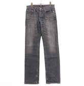 BURBERRY BLACK LABEL | Straight Denim Pants "Black" (BMS09-711-08)