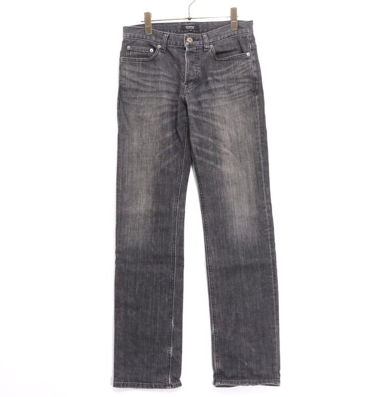 BURBERRY BLACK LABEL | Straight Denim Pants "Black" (BMS09-711-08)