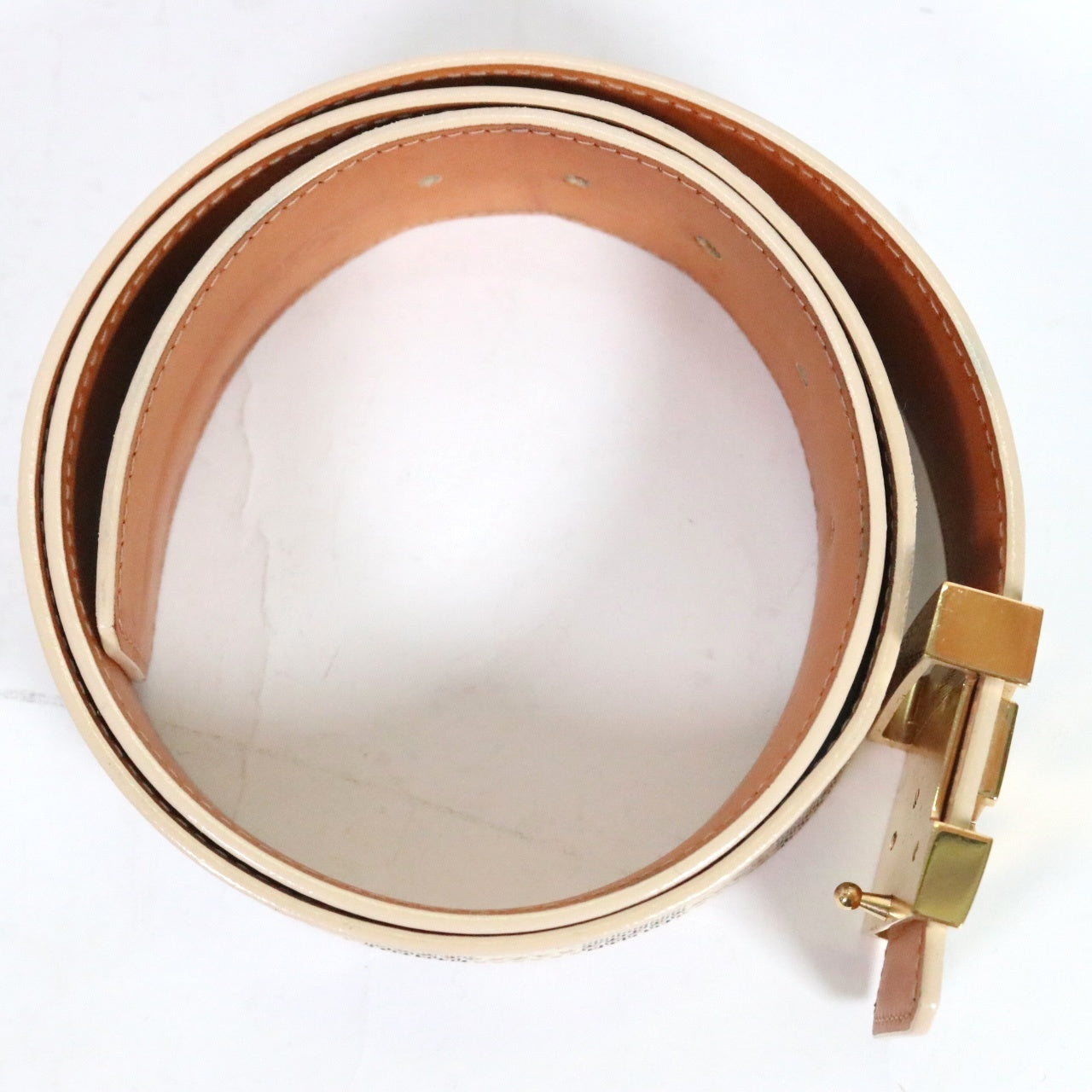 LOUIS VUITTON | Ceinture LV Initiales 40mm "Damier Azur" (M9609)