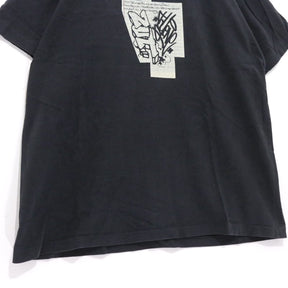 agnes b. | "ZOT" Graphic T-Shirt "Black"