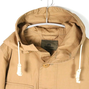 NIGEL CABOURN 20SS | MOUNTAIN PARKA "Beige / Coated Cotton" (8040030001)