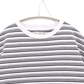 Steven Alan | 21//MVS BORDER CREW NECK TEE - BOLD (8117-199-0392)
