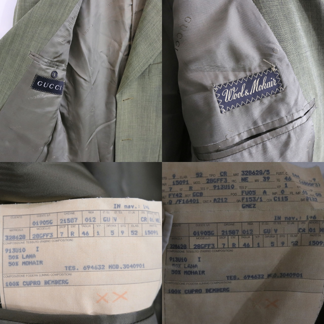 70s 80s OLD GUCCI オールド グッチ 3B suit