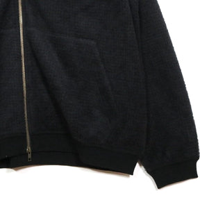 THE NORTH FACE PURPLE LABEL 25AW | POLARTEC Wool Fleece Sweater Jacket "Black" (N25FA051)