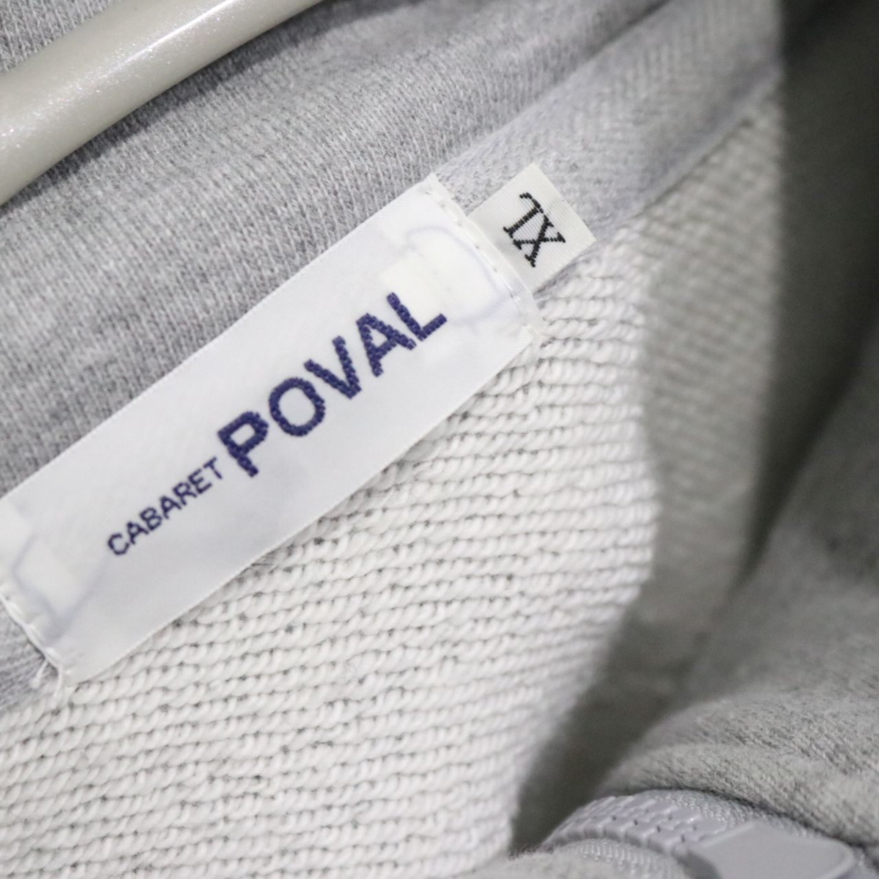 CABARET POVAL(キャバレー ポバール) Half-zip Hoodie