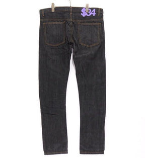 SWAGGER | Rigid Denim Pants "Dollar Patch" Slim Straight