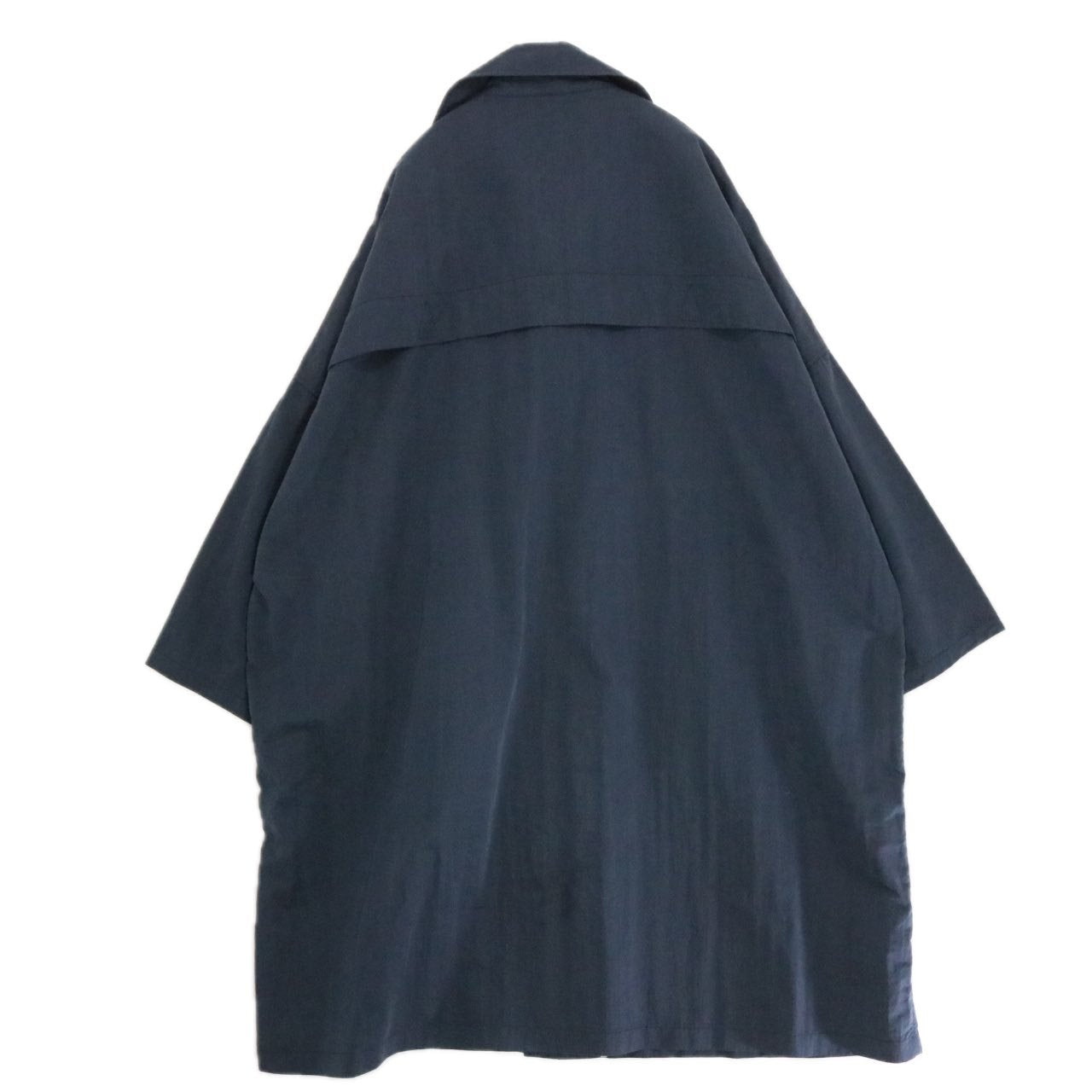 DELUXE | Big Silhouette Sten Collar Coat "Navy" (D5250)
