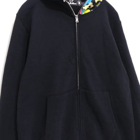 F.C.Real Bristol × A BATHING APE 19SS | SHARK FULL ZIP HOODIE "Black" (001ZPF231905X)