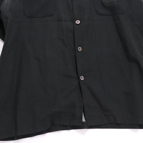 UNDERCOVER 20SS | "Cindy Sherman" Open Collar Shirt "Black"
