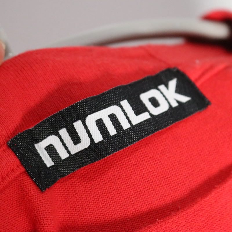 Million Dollar Doomsday × NUMLOK | Logo Print T-Shirt "Red"