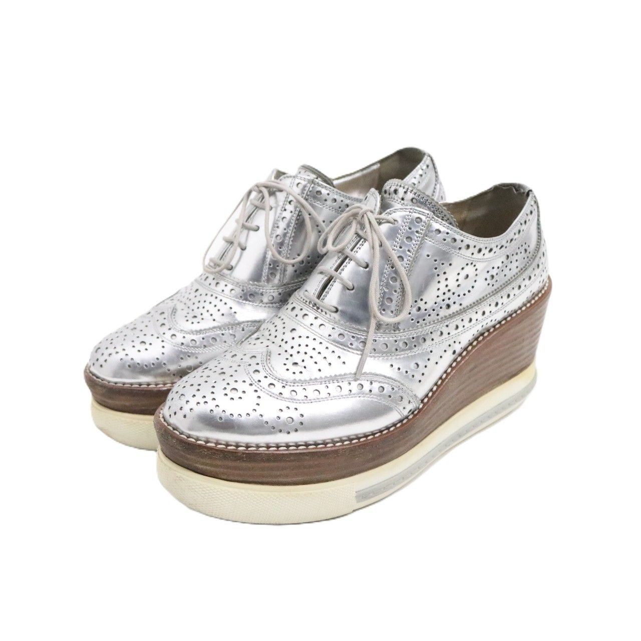 miumiu シューズ　ミュウミュウ Miu Miu(ミュウミュウ) Platform Oxford Shoes