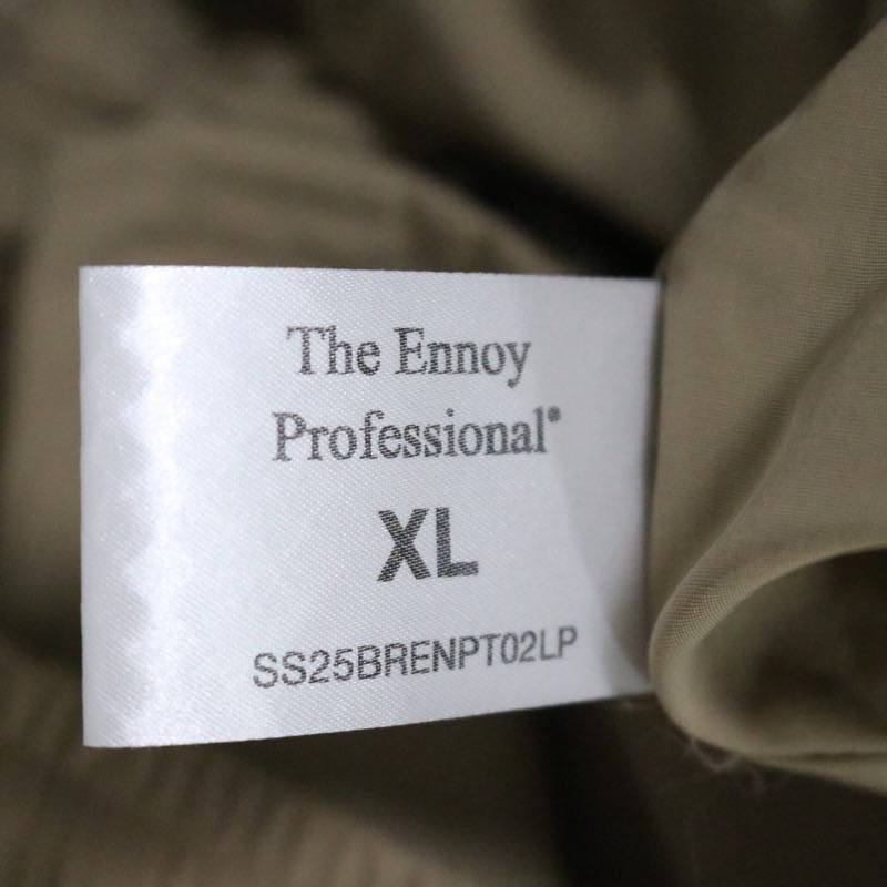 The Ennoy Professional 25ss | Easy Shorts "Beige" (SS25BRENPT02LP)
