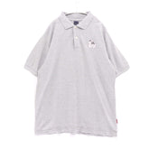 APPLEBUM | "Tribe Lady" Embroidery Polo Shirt "Grey"