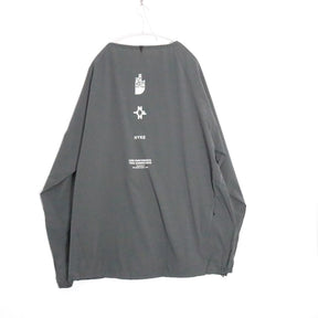 The North Face x HYKE 24SS | Trail Wind Crew "Grey" (NP244HK)