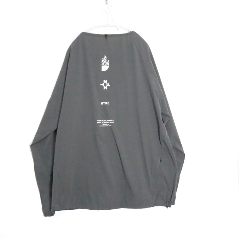 The North Face x HYKE 24SS | Trail Wind Crew "Grey" (NP244HK)