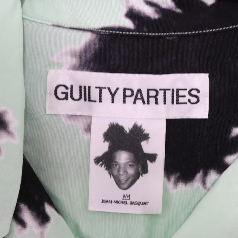 WACKO MARIA 23SS | JEAN-MICHEL BASQUIAT / S/S HAWAIIAN SHIRT (TYPE-1) "MINT"
