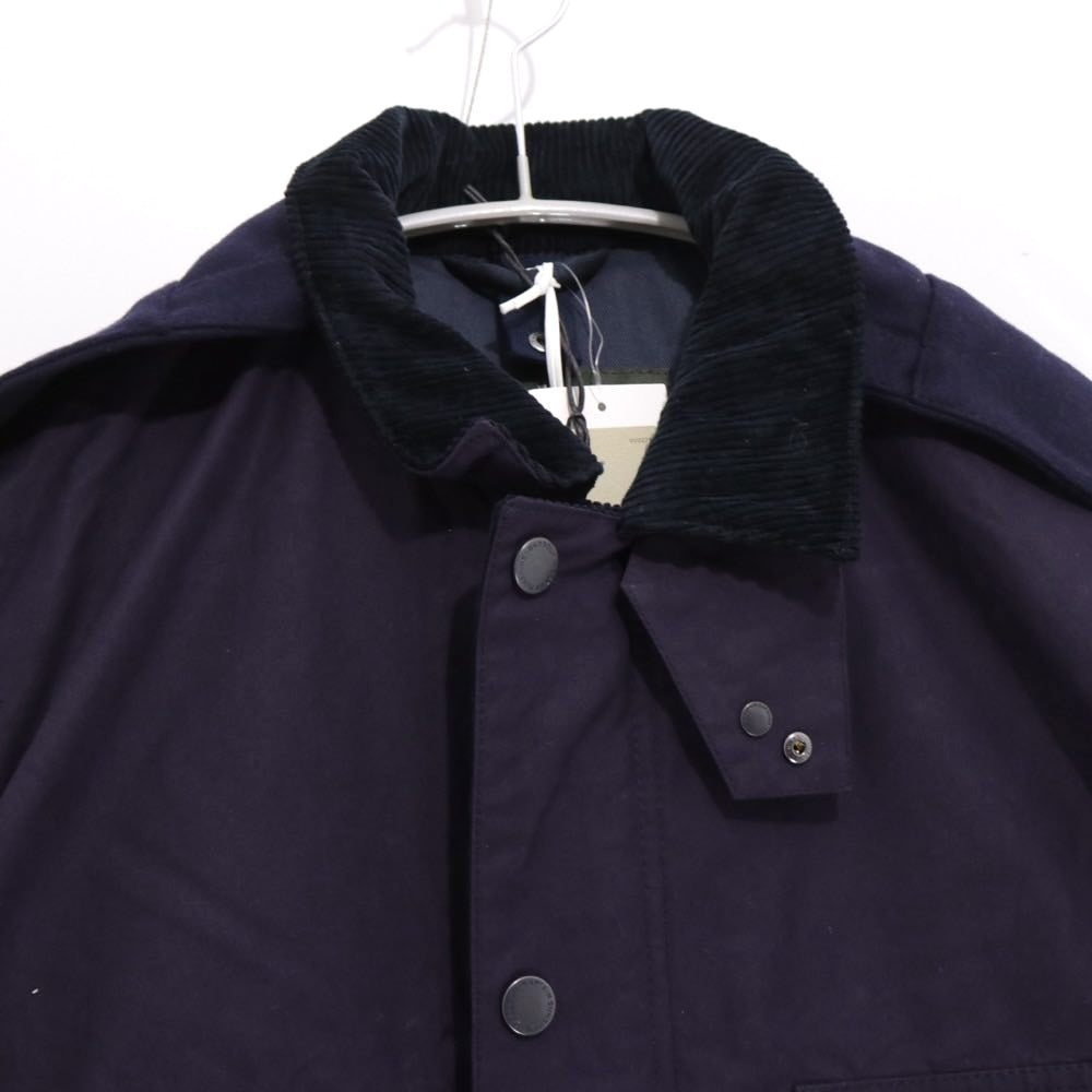 Barbour × KAPTAIN SUNSHINE 25AW | Bedale Casual Field Coat "Dark Indigo" (MCA1071N91)