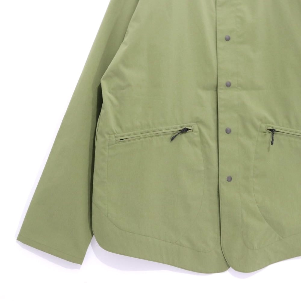 DESCENTE ddd | BASEBALL CARDIGAN "Khaki/Green" (DHURJC32)