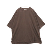 RYE TENDER | CENTRE TEE "Brown" (Knit T-shirt)