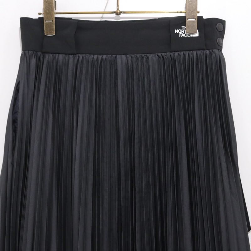 THE NORTH FACE × HYKE | Tec Pleated Skirt "Black" (NBW493HY)