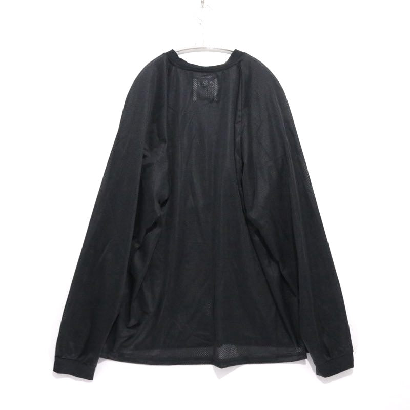 CMF OUTDOOR GARMENT 2024AW | QUICK DRY MESH TEE L/S PT "Black" (CMF2402-C11)
