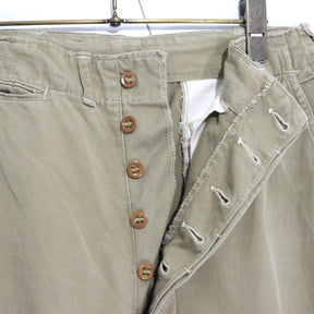 USMC | 40s M-41型 Military Chino Trousers "Beige" 海兵隊 復刻