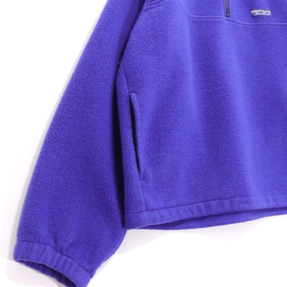 Eddie Bauer 90s | Half-Zip Fleece Pullover "Purple"