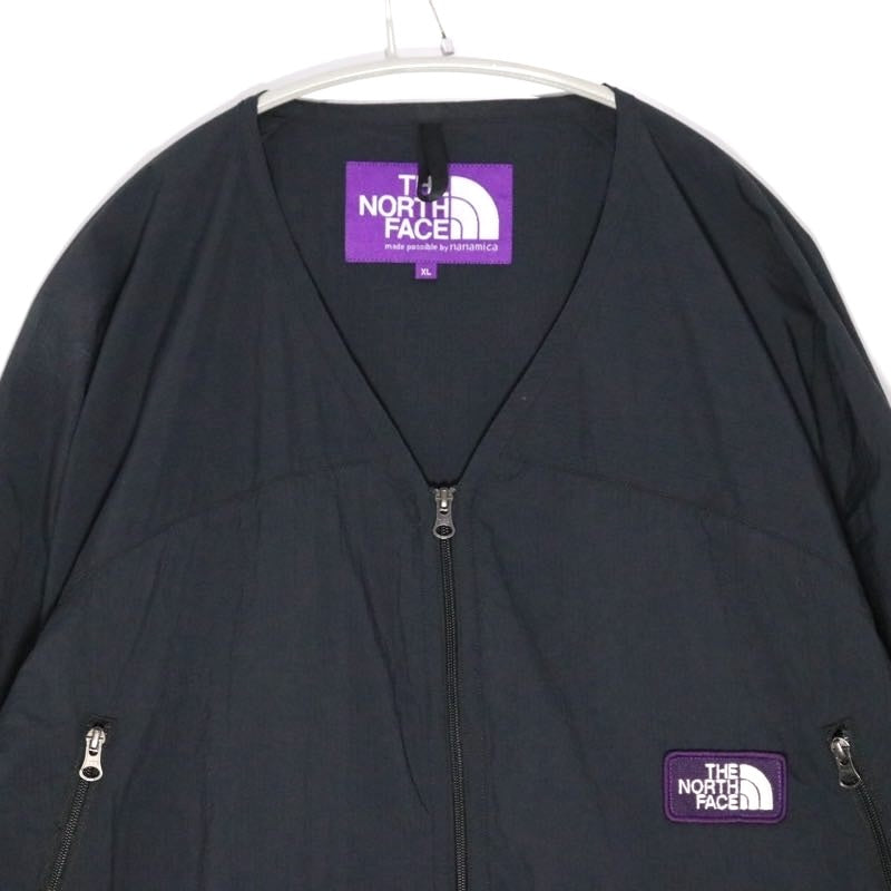 THE NORTH FACE PURPLE LABEL 24SS | Nylon Ripstop Field Cardigan "Black" (NP2407N)