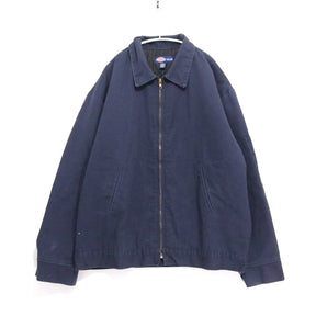 Dickies 90s-00s | Eisenhower Jacket "Navy / USA Parts" (Made in Mexico)