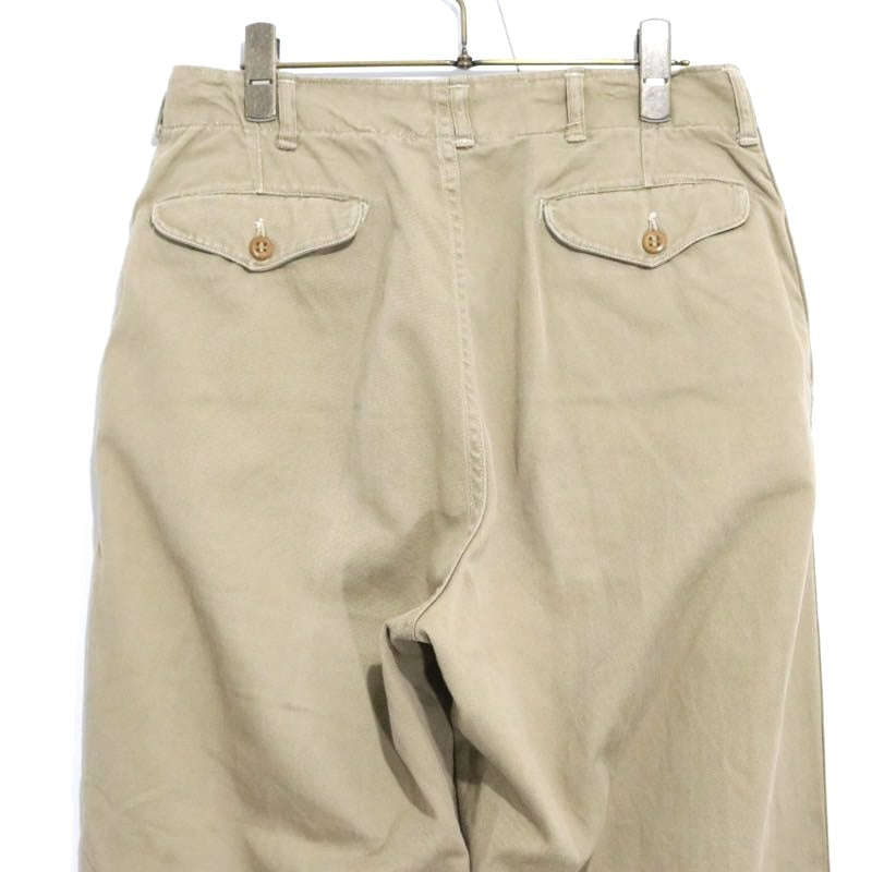 USMC | 40s M-41型 Military Chino Trousers "Beige" 海兵隊 復刻