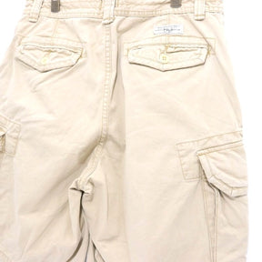 00s POLO RALPH LAUREN | Cargo Short Pants "Beige/Cotton Twill"