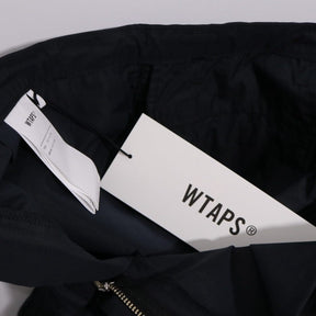 WTAPS 24AW | MILT0001 / TROUSERS / NYCO. WEATHER "Black" (242WVDT-PTM04)