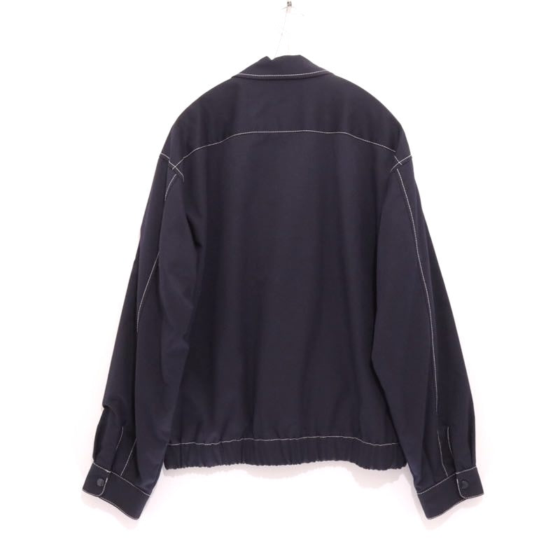 monkey time 20SS | TR Twill Stitch Zip Blouson "Navy" (8325-174-0615)