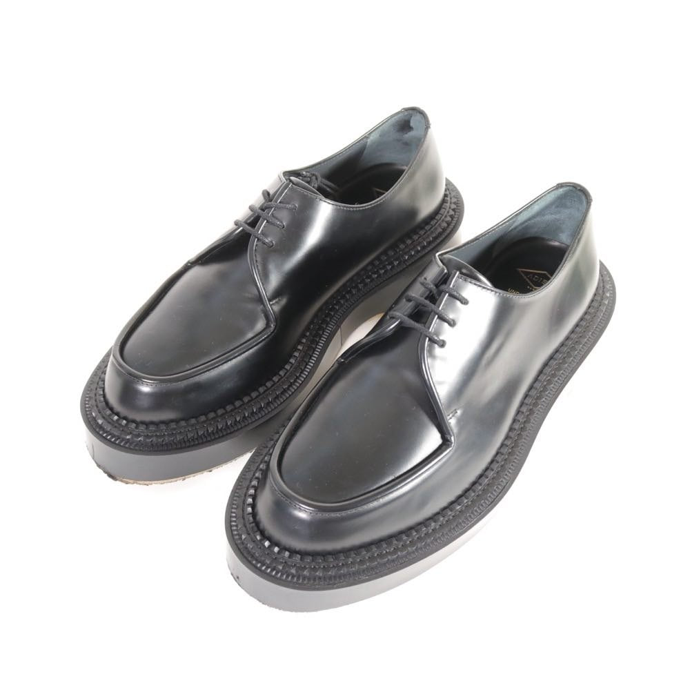UNDERCOVER x ADIEU PARIS 20SS | Polished Leather Creeper Shoes "Black" (UCY4F03)